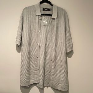 European Green Button Down Shirt